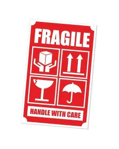 Handle with Care Fragile Stickers